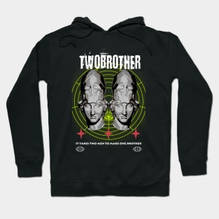 "TWO BROTHER" WHYTE - STREET WEAR URBAN STYLE Hoodie